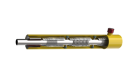 Tuyau cryogénique isolé sous vide en acier inoxydable 304, type soufflet, pour le réseau de distribution d'hélium liquide (LHe) et d'azote (LN2)