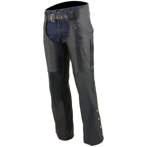 Pantalones de Motocicleta de Cuero Premium para Hombre Samroz Sports, Totalmente Forrados, con Bolsillo para Monedas, Logotipo Personalizable, Color Personalizable, Posición Frontal, para Todas las Estaciones - Product Image 3