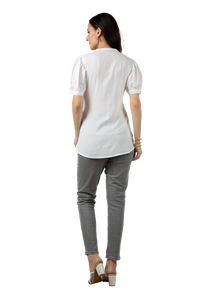 Top elegante de color sólido para mujer, muy demandado, ideal para uso casual y de oficina. Opciones disponibles de proveedor indio. - Product Image 5