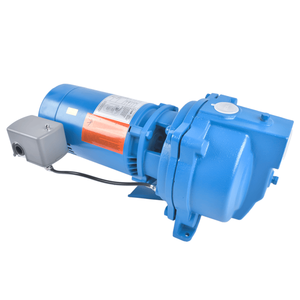 Pompa a getto J5S 1/2 HP 115/230 V in ghisa per pozzi d'acqua poco profondi 3500 RPM - Pompa acqua Blu per applicazioni in acque poco profonde - Product Image 1
