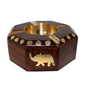 Cendrier en bois écologique de qualité supérieure, accessoire de table pour fumer - Product Image 5