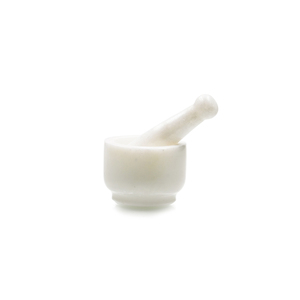 Pure Stone White Marble Mortar and Pestle Manual Herb and Spice <b>Grinding</b> Tool Premium Kitchenware Factory Wholesale Supply Price - Product Image 1
