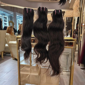 ผมมนุษย์หยักศกธรรมชาติผมถักทอจากผมมนุษย์ผมถักทอคุณภาพสูง - Product Image 1