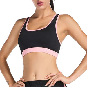 Vêtements de sport légers et confortables, sur mesure, en matériaux et tailles personnalisées, soutien-gorge de sport sans manches pour femmes, haute tenue, sans coutures, OEM ODM - Product Image 5