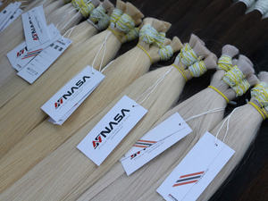 ผมต่อแบบหนา100กรัมสีเข้ม26นิ้วผมแบบผู้บริจาคเดี่ยว - Product Image 6