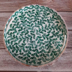 Los Más Vendidos: Platos y Bandejas Decorativas para Servir Alimentos en Cualquier Evento, Hechas con Incrustaciones de Hueso - Product Image 2