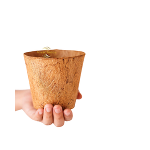 Maceta de Fibra de Coco Ecológica y Minimalista para Jardinería y Viveros - Product Image 3
