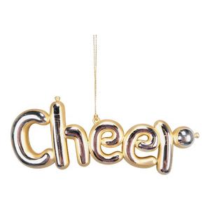 Adorno Navideño de Año Nuevo, Copa de Vino Acrílica 3D con Copo de Nieve Plateado y Baño de Oro Mate, Torre de Martini con Letras Decorativas - Product Image 6