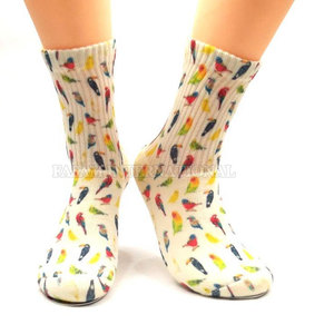 Calcetines de Sublimación de Color Sólido Hechos en Pakistán, Servicio OEM, Bajo MOQ - Product Image 4