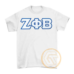 Camiseta de Algodón Personalizada al por Mayor de Zeta Phi Beta, Ropa de Sororidad de Alta Calidad para Mujeres, Transpirable para Todas las Temporadas - Product Image 3