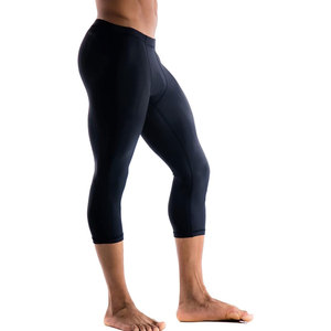 Men High Elastic <b>Compression</b> Pants Fitness Training Sports Leggings Personalized Zipper Pocket Baselayer Sports Tights Leggings - Product Image 1