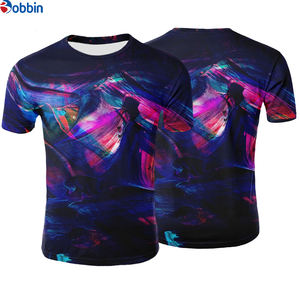 T-shirts graphiques pour hommes, t-shirts en polyester, t-shirts personnalisés à impression numérique, impression par sublimation 3D, t-shirts pour hommes imprimés personnalisés - Product Image 3