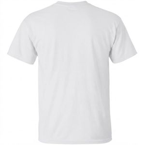 Camiseta Blanca con Serigrafía Sigma Gamma Rho, Azul Rey y Dorado, Gráfico de Letras Griegas 1922, Manga Corta, Cuello Redondo, Casual, para Hermandad - Product Image 2