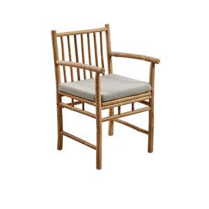 Wholesale Bamboo Garden Chair Natural Outdoor Indoor Seating with Cushion Durable Comfortable Design Furniture OEM ODM - Product Image 2
