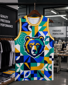 Tenue de Basketball Personnalisée Sublimée pour Équipe, 100% Polyester, Unisexe, Grandes Tailles, Anti-Bactérienne, Séchage Rapide, Tendance - Product Image 5