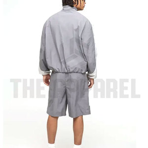 Impression de logo personnalisé Impression numérique Pantalon d'automne pour homme en nylon/polyester respirant à taille élastique avec poches latérales Streetwear - Product Image 5