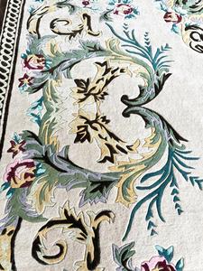 Direct Factory Sale Luxurious <b>Hand</b> <b>Tufted</b> Wool Area <b>Rug</b> Multi-Coloured Embroidered Pattern Fur Floor Decoration Home Living Room - Product Image 6