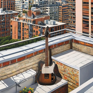 Guitare électrique Slick Guitar SL51K Aged Vintage Sunburst avec deux micros single-coil cop3 - Product Image 1