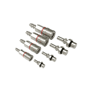 Acoplamiento de Válvula de Cara Plana Antigoteo de Acero Inoxidable 316L Premium UQD de Desconexión Rápida para Refrigeración Líquida en Centros de Datos - Product Image 2