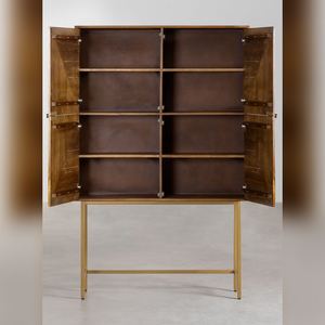 Aparador Vandana Grand Ultra High de 125x35 cm en madera de mango Baty - Product Image 4