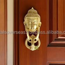 Timbre de Puerta de Latón Estilo Vintage con Diseño de Buda, Timbre Decorativo de Metal para la Entrada del Hogar - Product Image 5