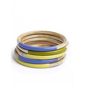 Most and Hot Sell Buffalo Horn <b>Bracelet</b> Used to create versatile and natural looking statement pieces and <b>stacked</b> bangles. - Product Image 1
