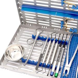 ชุดอุปกรณ์พัฒนาพื้นที่ปลูกถ่ายรากฟันเทียม ชุดเครื่องมือผ่าตัดรากฟันเทียม ชุดเครื่องมือปลูกถ่ายกระดูกสำหรับศัลยกรรมช่องปาก คุณภาพสูง - Product Image 5