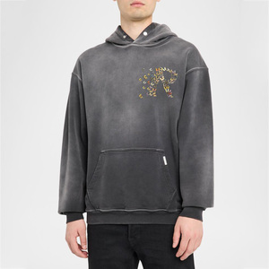 Sweat-shirt à capuche personnalisé pour homme, imprimé sur mesure, respirant, en molleton de coton de haute qualité, avec design personnalisé - Product Image 1
