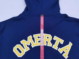 Sudadera con Capucha para Hombre, Estilo Hip Hop Urbano, de Alta Calidad, 100% Algodón, con Logotipo Personalizado, Pedrería, Invierno, Gruesa, 400 g/m² - Product Image 2