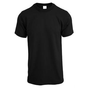 Men's Gray Short Sleeve O-Neck Knitted Casual T-Shirt Regular Fit Solid Pattern 100% Cotton Jersey Fabric - Product Image 4