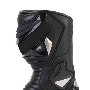 Chaussures de moto en cuir respirantes et confortables sur mesure, bottes de course et de tourisme OEM pour hommes, cuir véritable imperméable - Product Image 4