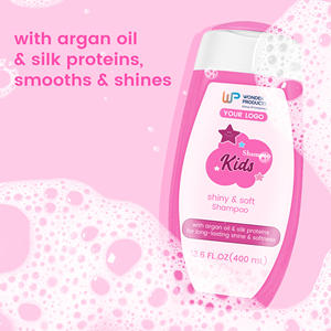 Champú para Niños OEM/ODM con Aceite de Argán y Proteínas de Seda, Limpia Suavemente y Aumenta el Brillo Natural y la Suavidad, Precio al por Mayor, Marca Privada - Product Image 4