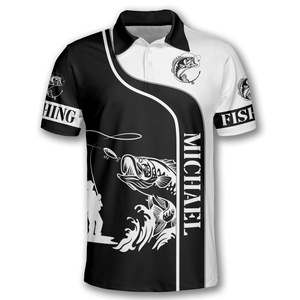 Camisetas de Pesca 2026 de Secado Rápido, Transpirables, 100% Poliéster, Manga Corta, Estilo Polo, Venta al Por Mayor, Camisetas de Pesca Profesionales para Hombre - Product Image 1