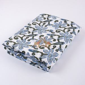 New Arrival Lightweight Cotton Floral Custom Print Fabric Soft <b>Material</b> Home Decor for Boys Shirt Summer Bag Curtain Girls Toys - Product Image 1