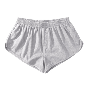 Shorts de sport décontractés pour hommes, shorts de course pour hommes, pantalons de maison pour hommes, sous-vêtements en pur coton, micro-shorts de maison pour hommes grande taille - Product Image 1