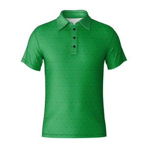 Polo de Golf Personalizado Premium para Hombre, Tejido Transpirable que Absorbe la Humedad, Estampado Completo, Ropa Deportiva Informal - Product Image 4