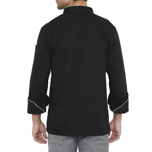 Uniforme de Chef de Lona de Poliéster/Algodón de Primera Calidad para Exportación, Unisex, Hecho a Medida, Servicio OEM, Restaurante de Pakistán - Product Image 4