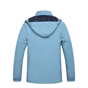 Chaqueta Cortavientos Ligera de Última Moda con Colores Contrastantes para Hombre, Chaqueta Deportiva de Invierno con Capucha, Chaqueta Impermeable para Exteriores - Product Image 6