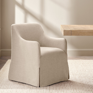 Silla de Comedor Moderna con Tapicería de Lino, Diseño Contemporáneo para Muebles del Hogar - Product Image 2