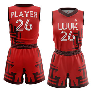 Maillot et short de basketball personnalisés pour femmes, tenue d'équipe, impression par sublimation, respirant, performance athlétique, fournisseur OEM - Product Image 4