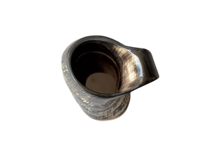 Jarra para Beber con Diseño de Cuerno de Toro, Ecológica, Base de Cuerno de Búfalo, Hecha a Mano, Pulida, Estilo Vikingo, para Cerveza, Cidra, FAIZA CRAFT - Product Image 6