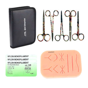 Surgical Skills Hot Selling High Quality Medical Students Surgical Customized Surgical Instruments <b>Sutur</b> <b>Kit</b> Medic Instruments - Product Image 1