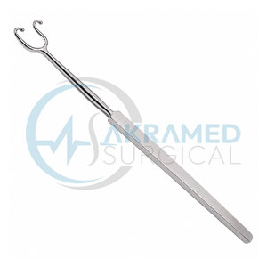 Retractor de Nariz Fomon Alar con Doble Gancho y Extremos Esféricos, Tamaño Personalizado, Acero Inoxidable, Manual, Clase I, Instrumento Quirúrgico para Rinoplastia y Otorrinolaringología, con Certificación CE - Product Image 2