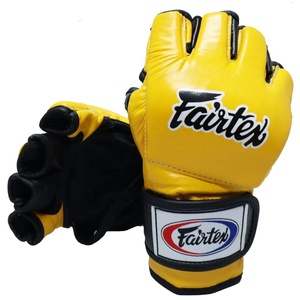 Guantes de MMA Personalizados de Primera Calidad al Por Mayor RTS, Color Amarillo, Fair Tex, Cómodos, Estampados, AI-MG-35 - Product Image 6
