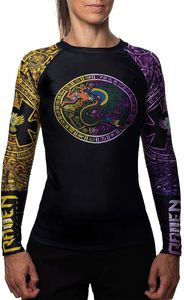 เสื้อแรชการ์ดแขนยาวแบบยูนิเซ็กซ์ ระบายอากาศได้ดี ป้องกันรังสียูวี UPF50 แห้งเร็ว เหมาะสำหรับออกกำลังกายที่ยิม - Product Image 4