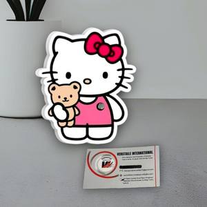 Pestañas Magnéticas de Acero Inoxidable con Diseño de Hello Kitty, Oso de Peluche, Mariposa y Diamante Cuadrado, Marca Privada - Product Image 3