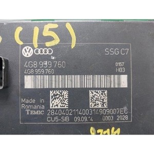 A6 ชุดควบคุมอิเล็กทรอนิกส์และโมดูลคอมพิวเตอร์มือสอง 4G8959760 - Product Image 4