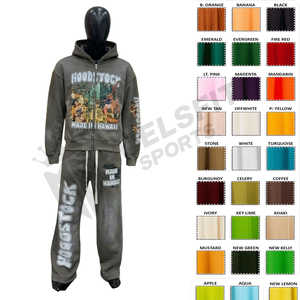 Conjunto Deportivo Personalizado para Hombre con Cremallera, Ropa Deportiva Activa, Cómoda y Transpirable para Correr y Hacer Ejercicio - Product Image 5