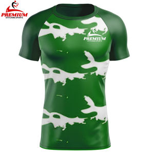 Camiseta de Compresión Sublimada para Judo, MMA y Gimnasio, Rashguard BJJ 2026, Protección UPF 50, Mangas Largas, Gran Venta - Product Image 3