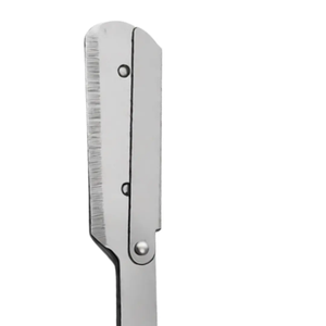 Stainless Steel Professional Straight Edge Barber <b>Razor</b> Folding Design for Body Hair Removal and <b>Men</b> Personal Care OEM Services - Product Image 5